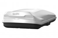 Бокс LUX IRBIS 206 белый глянец 470L на крышу Mitsubishi Pajero Sport 3